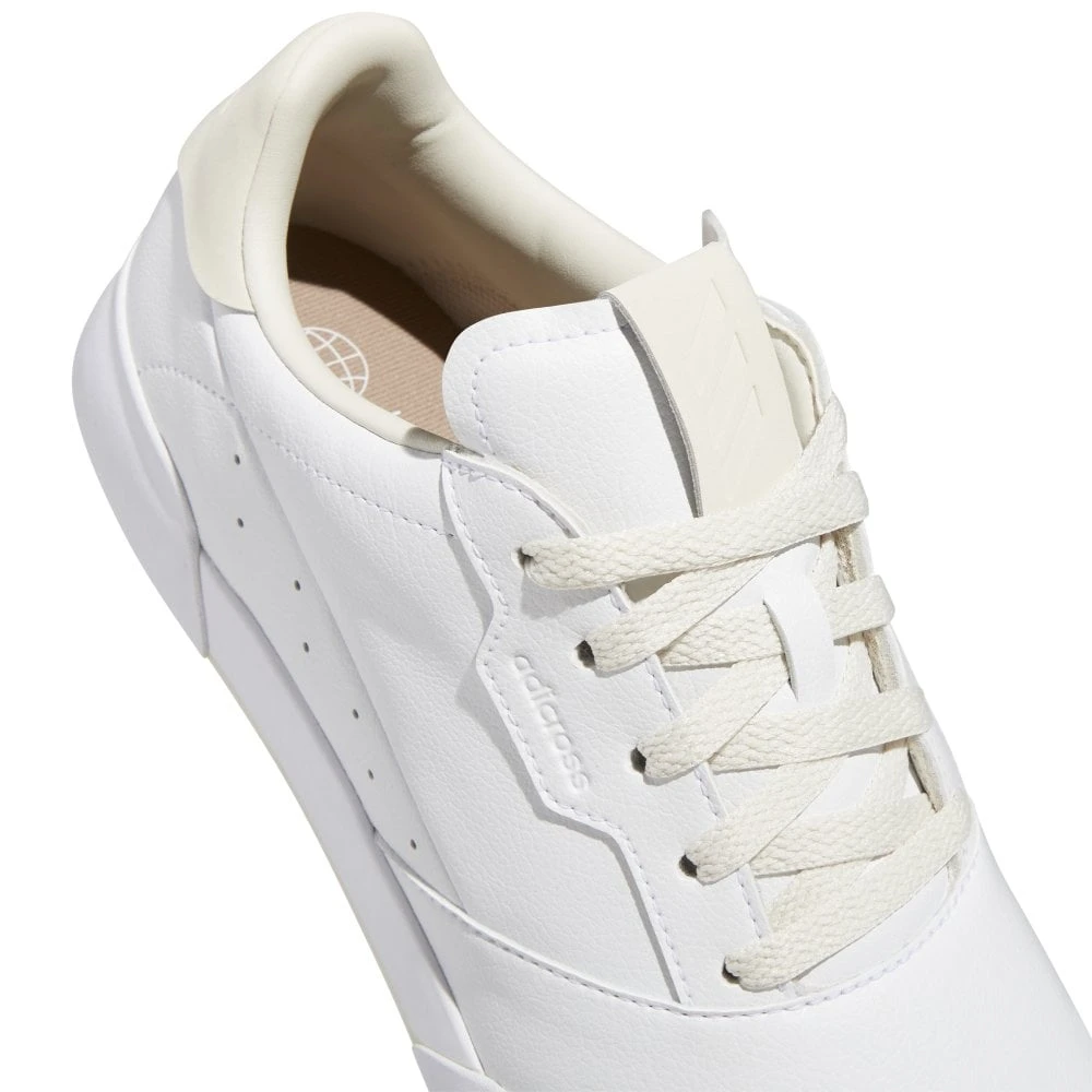 ADIDAS 2022 Adicross Retro Green Golf Shoes - Ftwr White - Image 5