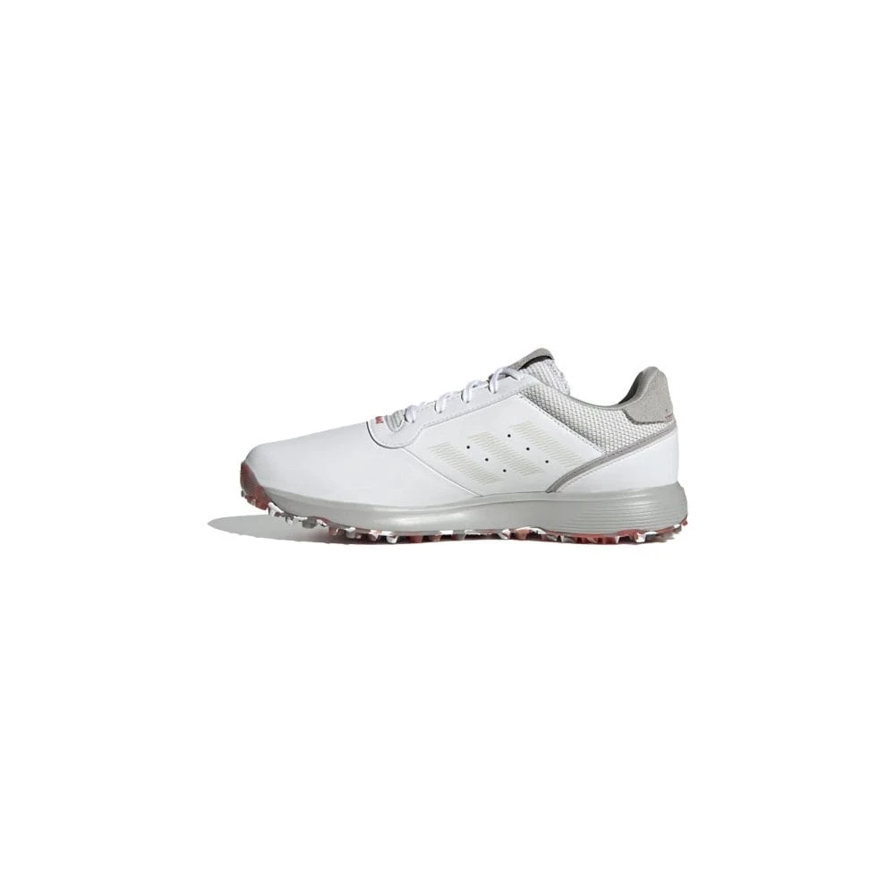 ADIDAS S2G SL Golf Shoes - White/Grey1/Red - Image 2