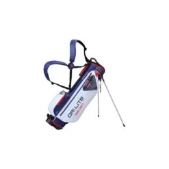 DRI LITE SEVEN Golf Bag - WHITE/NAVY/RED