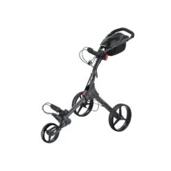 IQ+ 3 Wheel Push Trolley - Black