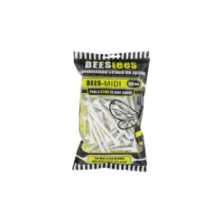 GOLFERS CLUB COLLECTION BEES TEES 69MM WOOD LARGE PACK