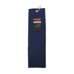Tri-Fold Microfibre Towel Navy