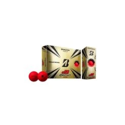 Bridgestone E12 Contact Matt Red Golf Balls - Dozen