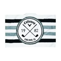 Callaway 2022 TOUR TOWEL 30X20 White/Black/CHRCL