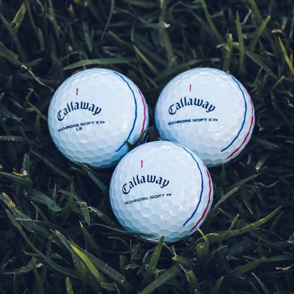 Callaway Chrome Soft X Ls Triple Track 22 Balls (doz) White - Image 2