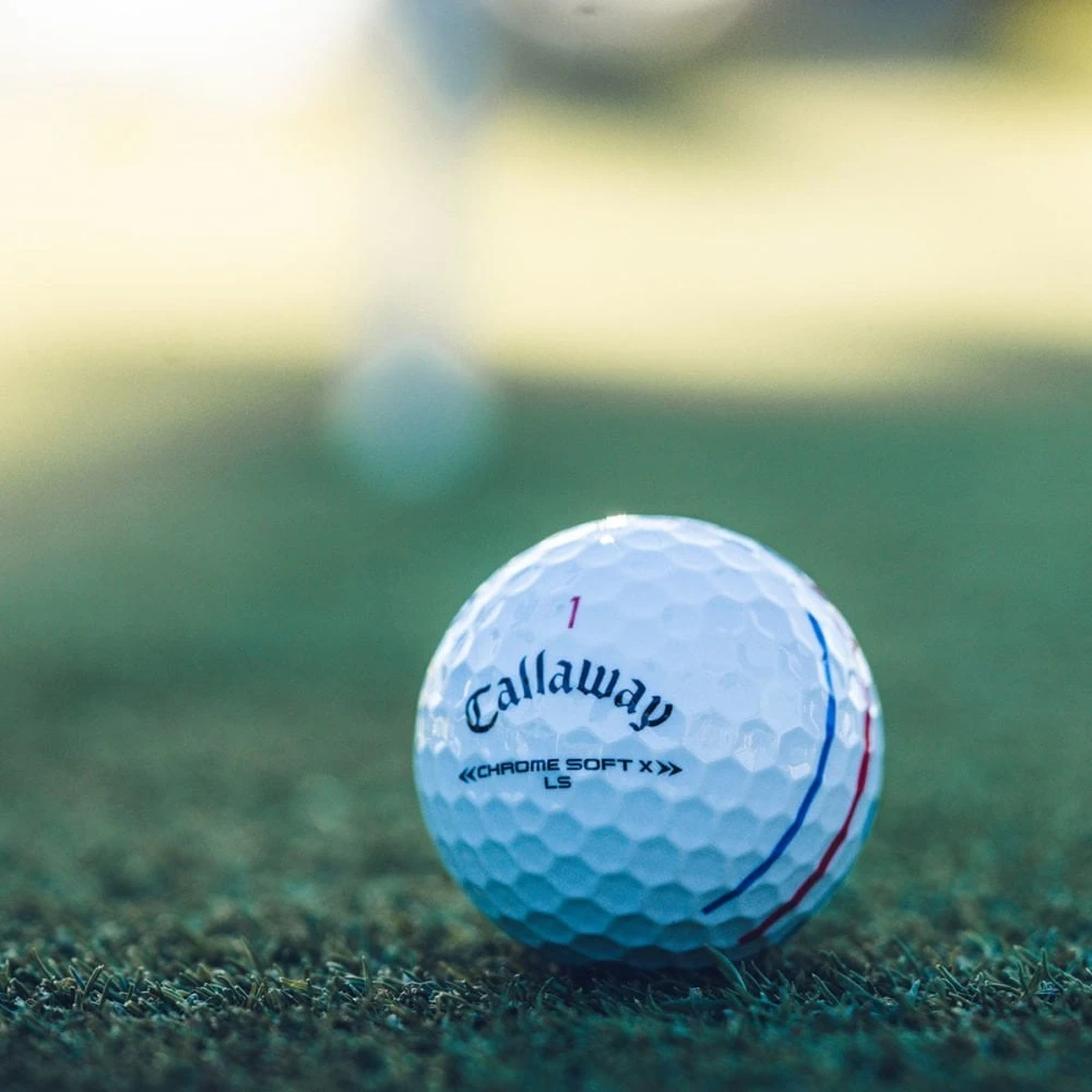 Callaway Chrome Soft X Ls Triple Track 22 Balls (doz) White - Image 3