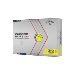 Callaway Chrome Soft X Ls Triple Track 22 Balls (doz) Yellow