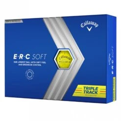 Callaway Erc Soft Triple Track 23 Golf Balls (doz) - Yellow