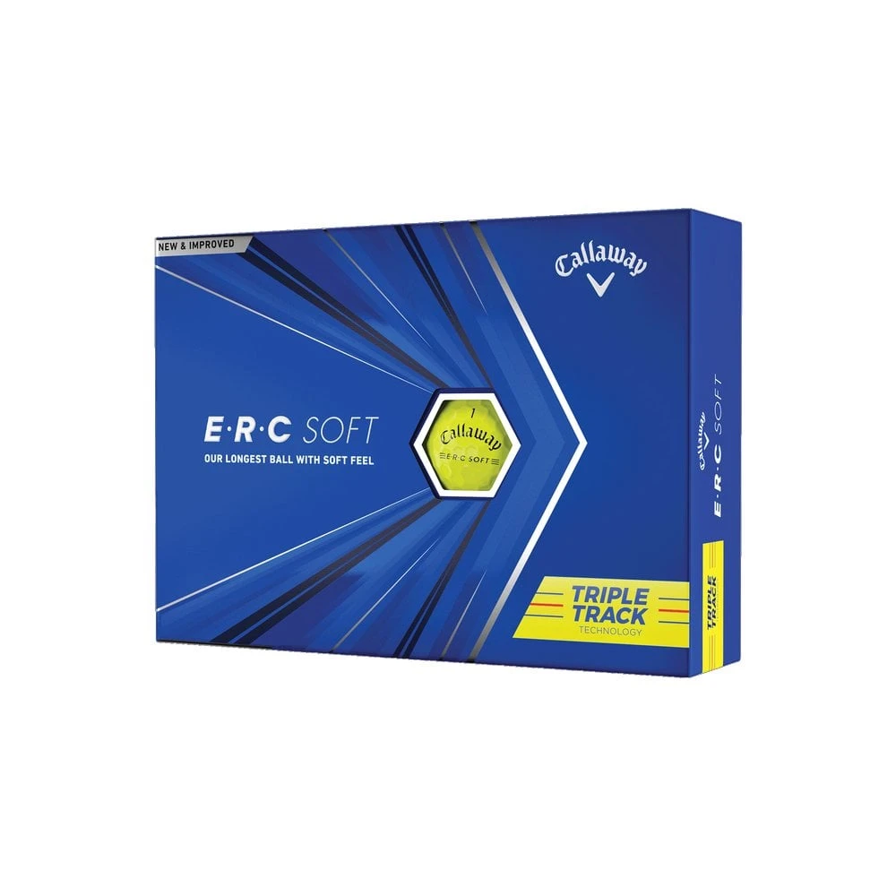 Callaway Golf Balls ERC SOFT YLW 21 TRPL TRK (Doz)