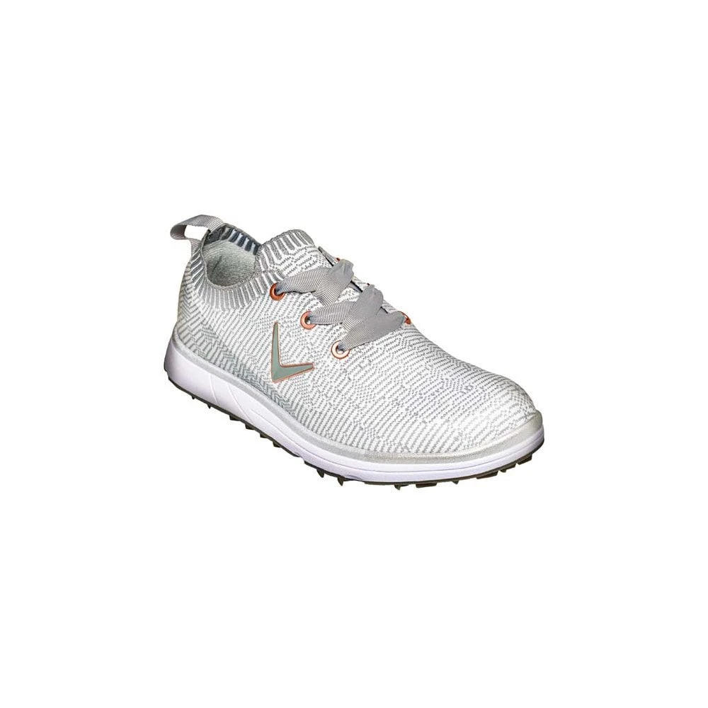 Callaway Lady SOLAIRE Golf Shoes - White/Grey