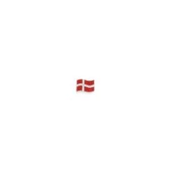 Danish Flag Crystal Ball Marker