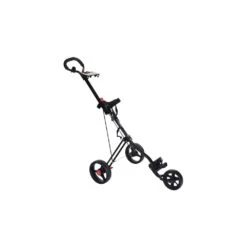 Force 3 Wheel Golf Trolley - Black