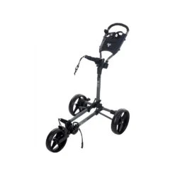 Slim Golf Trolley - Charcoal/Black