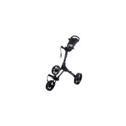 Square Golf Trolley - Charcoal/Black