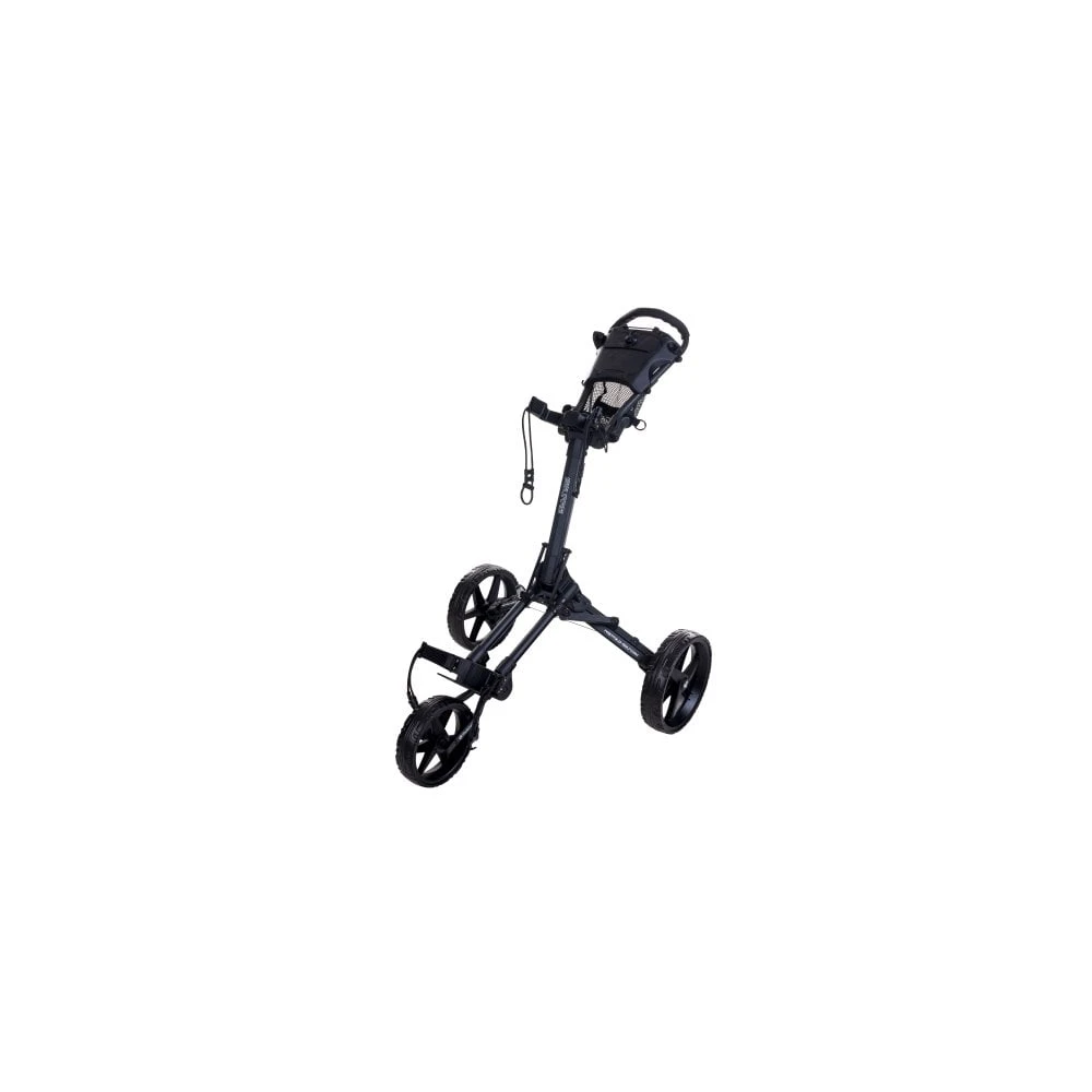 Square Golf Trolley - Charcoal/Black