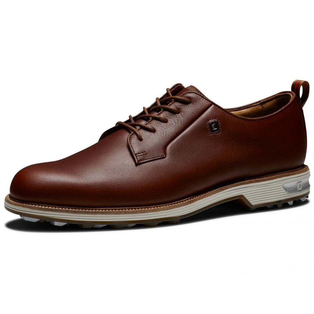 FootJoy 2022 Mens DJ Premiere SL Golf Shoes - Field Brown - Image 2
