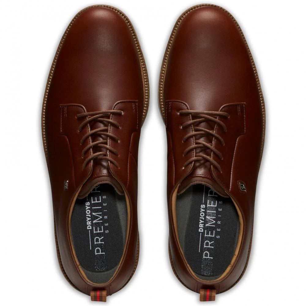 FootJoy 2022 Mens DJ Premiere SL Golf Shoes - Field Brown - Image 4