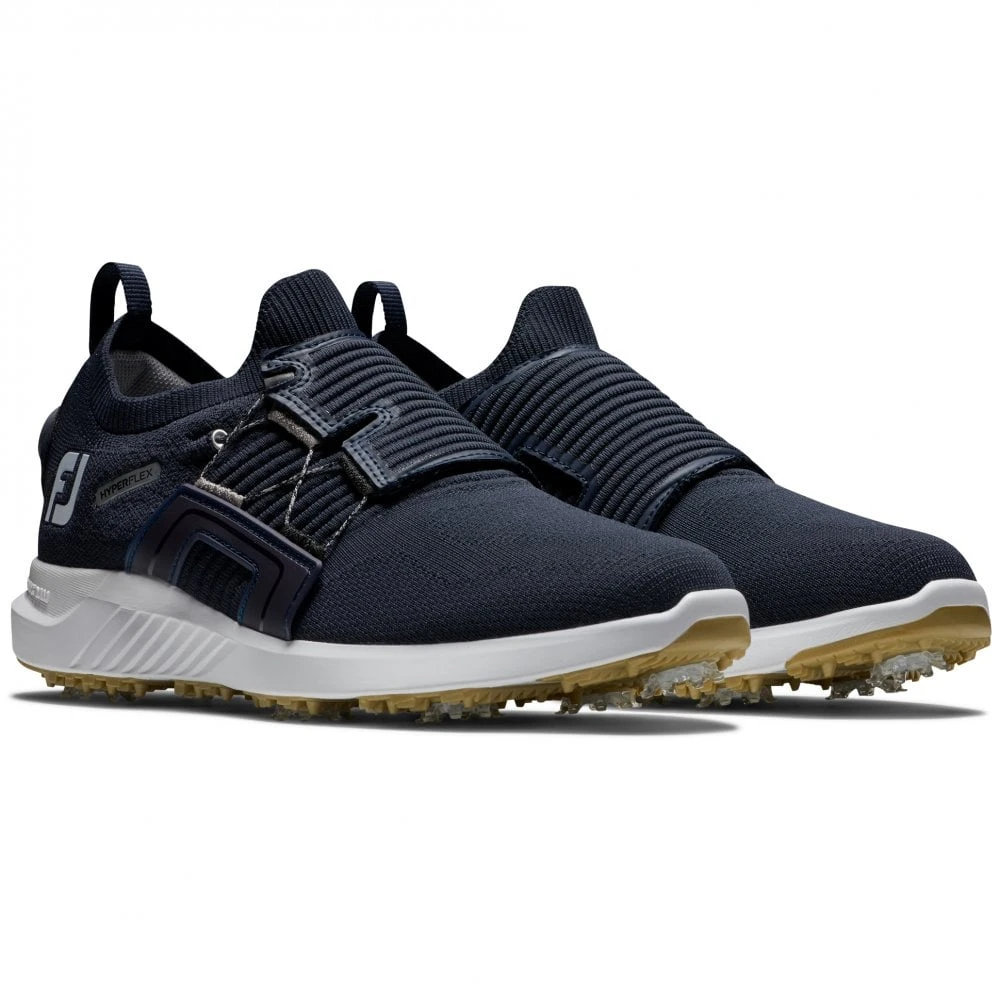 FootJoy 2022 Mens Hyperflex BOA Golf Shoes - Navy/White