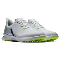 Footjoy FJ FUEL SPORT WHITE/NAVY/GREEN Golf Shoes