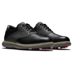 FootJoy Mens FJ TRADITIONS BLACK Golf Shoes