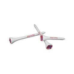 100 Norway Patriotic Wooden 70mm 2 3/4 Golf Tees