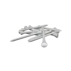 1000 White Wooden 70mm 2 3/4 Golf Tees