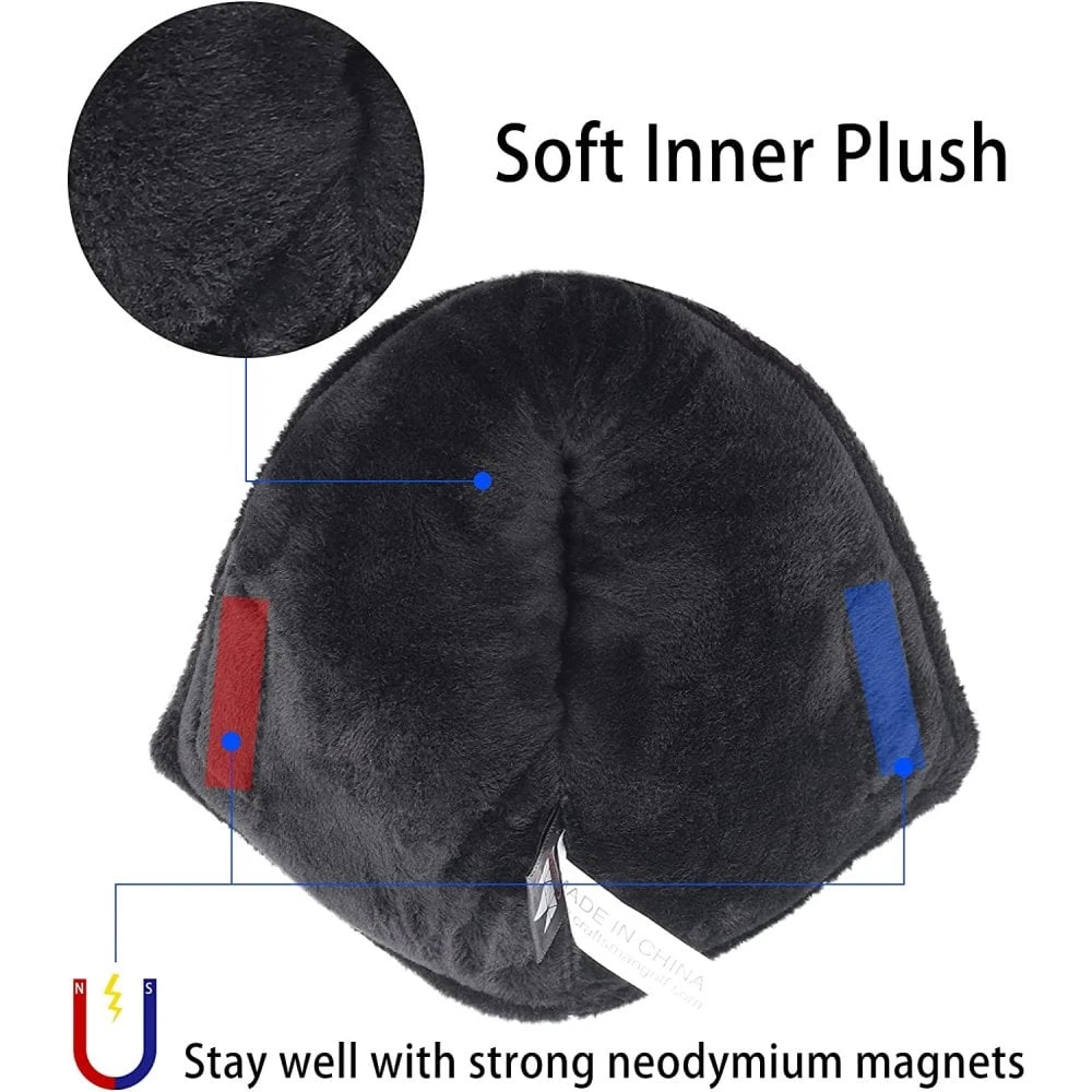 Black PU Blue Octopus Magnetic Blade Putter Headcover - Image 4