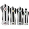 Craftsman 4pc Set Black & White Headcover (Driver/3w/5w/U)