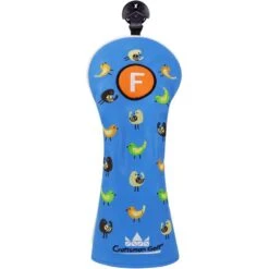 Craftsman Golf Blue Bird PU Leather Fairway Headcover