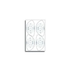 Sheet Of 4 Impact Labels For Oversize Drivers/Woods