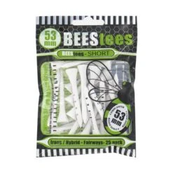 BEES TEES 53MM WOOD SMALL PACK