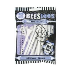 BEES TEES 83MM WOOD SMALL PACK