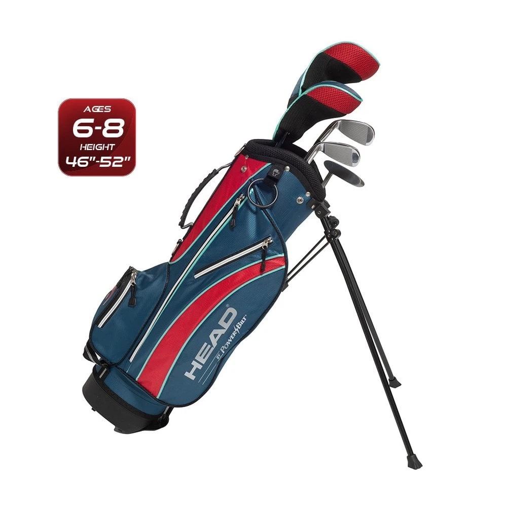 Head Juniors Age 6-8 Red/Blue Complete Golf Set