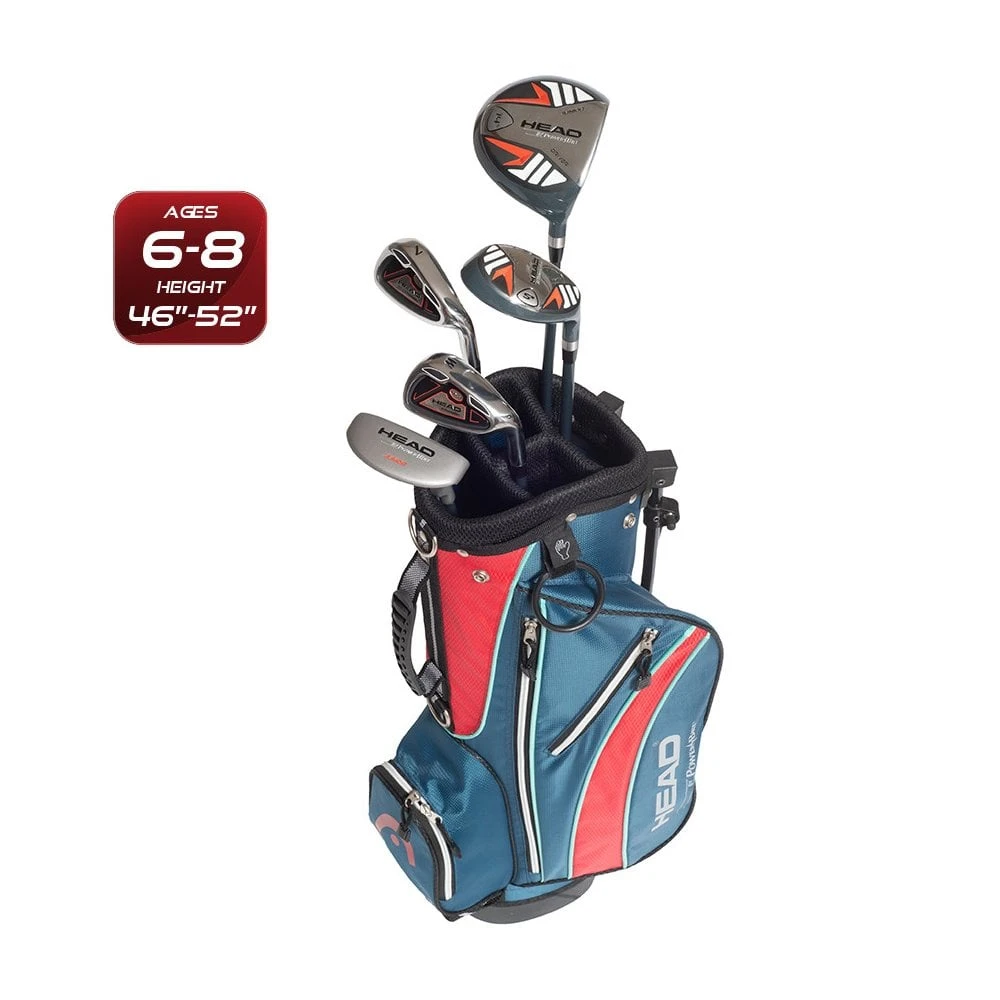Head Juniors Age 6-8 Red/Blue Complete Golf Set - Image 2