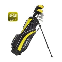 Head Juniors Age 9-12 Volt/Black Complete Golf Set