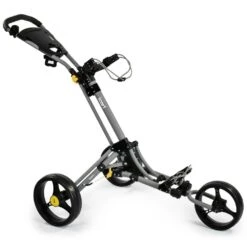 Go - 3 Wheel Push Trolley Grey/Black