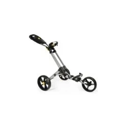 One - 3 Wheel Push Trolley Grey/Black
