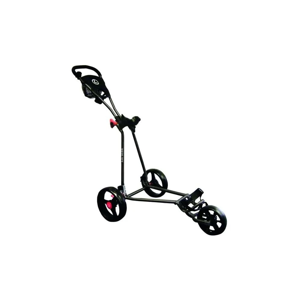 EZEGLIDE CRUISER 3 WHEEL GOLF TROLLEY - BLACK