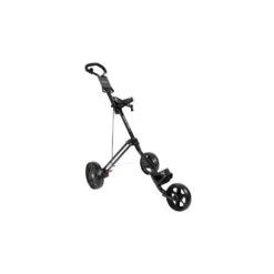 Masters 3 Series 3 Wheel Push Trolley Black