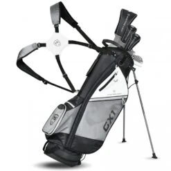 Masters GX1 Mens Graphite Clubpack S/Bag - Black/Grey