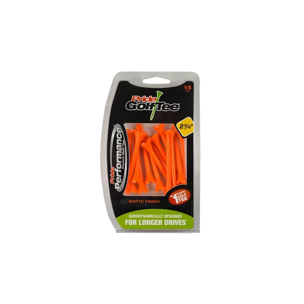 Masters Pride Performance Matt Frictionless Tees 2 3/4 Orange 15pk