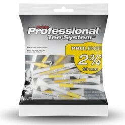 Masters Pride PTS 2 3/4in Tees Yellow Pack 20