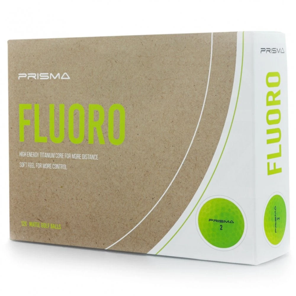 Masters Prisma Fluoro Ball Box 12 - Acid Lemon