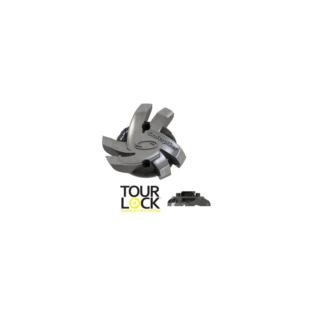 Masters SoftSPikes Silver Tornado Tour Lock Cleats
