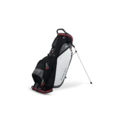 Masters Superlight 8 Stand Golf Bag - Black/Red