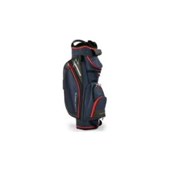 Masters Superlight 9 Cart Golf Bag - Navy/Red