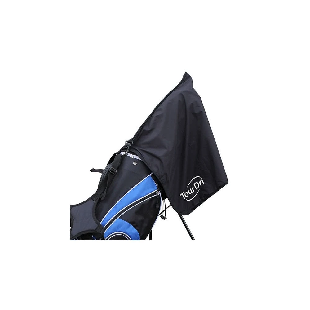 Masters Tour Dri 2 In 1 Bag Hood/Towel - Black