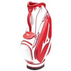 Mizuno Tour Cart Bag - White/Red