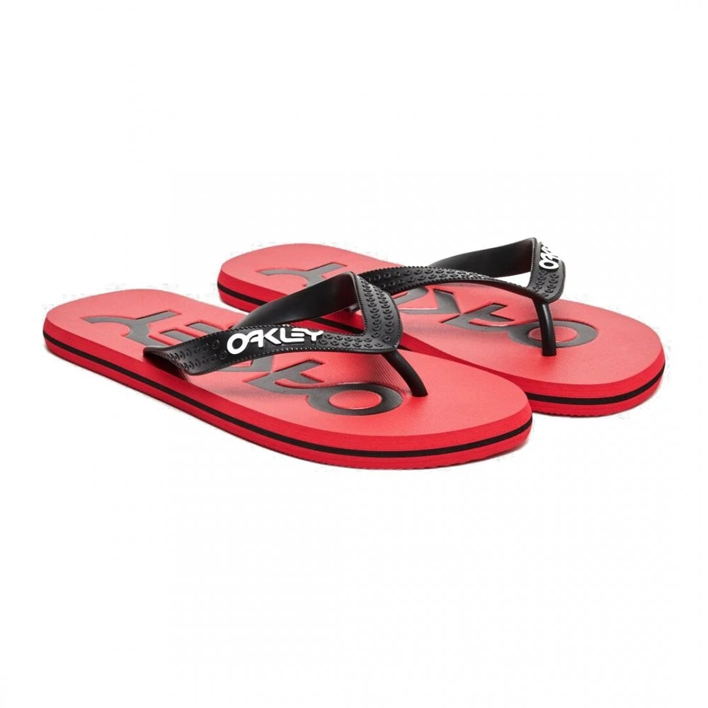 Oakley COLLEGE FLIP FLOP - Red Line