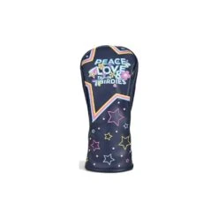 Peace And Love Rescue Headcover Navy